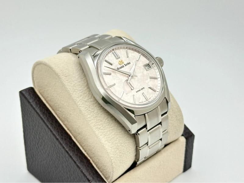 2024 Grand Seiko Heritage Spring Drive Shunbun SBGA413 40mm Titanium Box Paper - 5