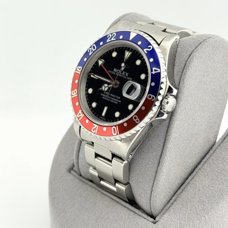 Rolex GMT Master Pepsi 16700 40mm Red Blue Bezel Stainless Steel - 5