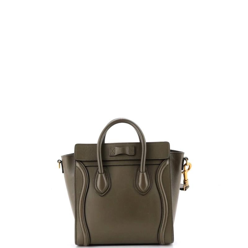 Celine Luggage Bag Smooth Leather Nano - 3