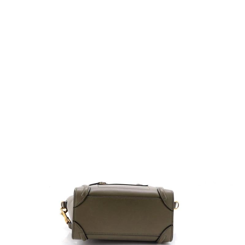 Celine Luggage Bag Smooth Leather Nano - 4
