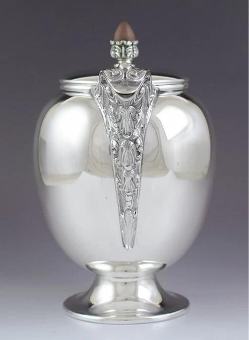 High Quality Peru Peruvian Sterling Silver Teapot Coffee Pot - 2