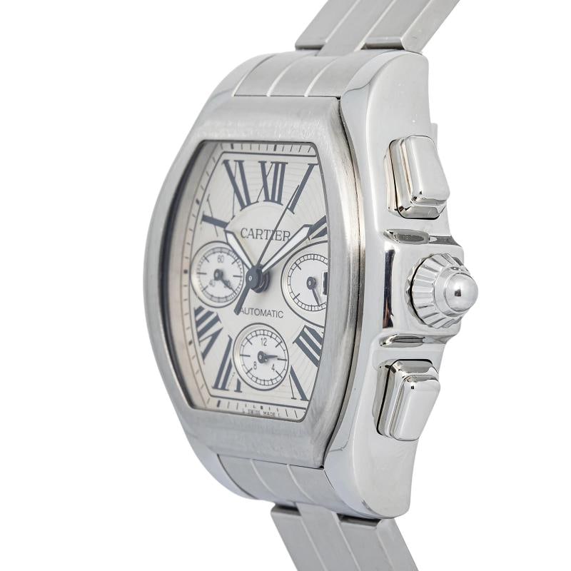 Cartier Roadster W6206019 Stainless Steel Silver Dial Automatic 49mm - 3