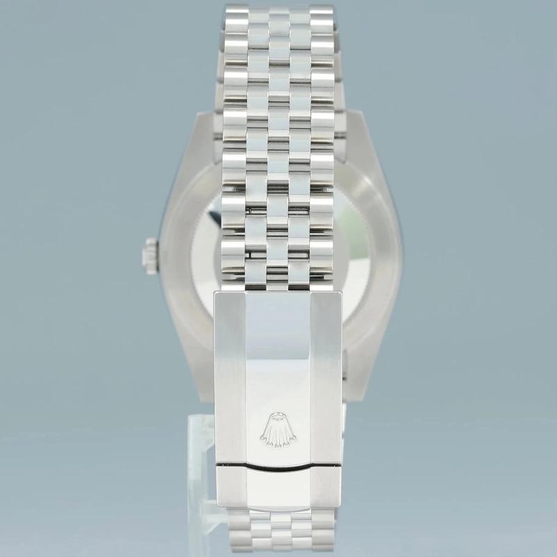 2025 NEW PAPERS Rolex 126300 DateJust 41 Steel Wimbledon Jubilee 41mm Watch Box - 5