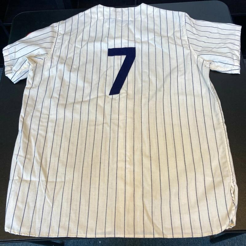 Mickey Mantle Signed 1952 New York Yankees Mitchell & Ness Jersey With JSA COA - 4
