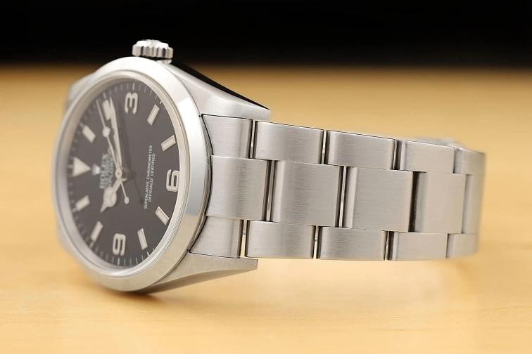 2001 ROLEX EXPLORER I 114270 36MM STAINLESS STEEL OYSTER BLACK 3-6-9 DIAL WATCH - 4