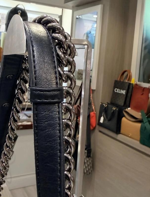 Chanel Large Boy Flap Bag Black Lambskin with Silver Hardware (2012, 16 Series) - 9