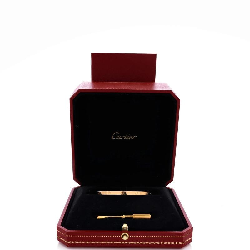 Cartier Love Bracelet 18K Yellow Gold Small - 2