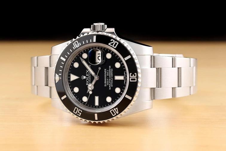 2015 CARD ROLEX SUBMARINER DATE 116610LN CERAMIC 40MM BLACK STEEL OYSTER WATCH - 2