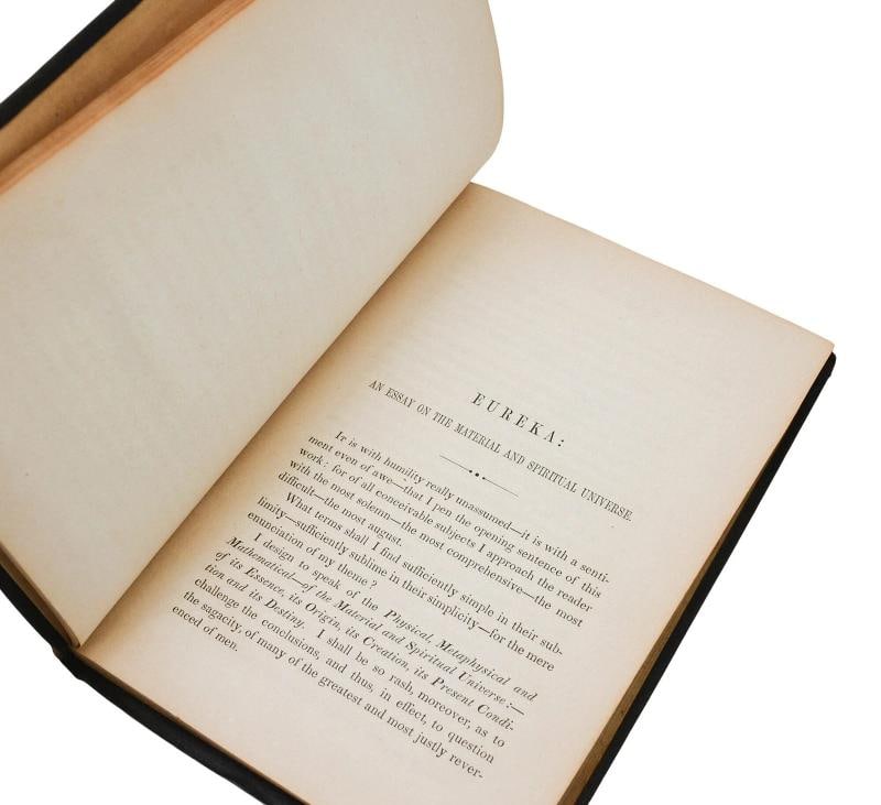 Eureka: A Prose Poem ~ EDGAR ALLAN POE ~ First Edition ~ 1st Printing ~ 1848 - 7