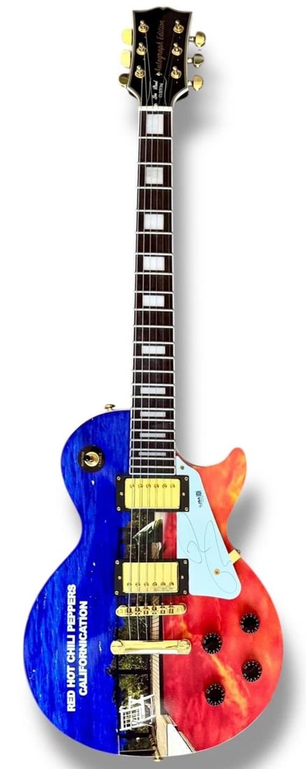 Rick Rubin Signed Guitar Custom Graphics JSA COA Red Hot Chili Peppers - 2