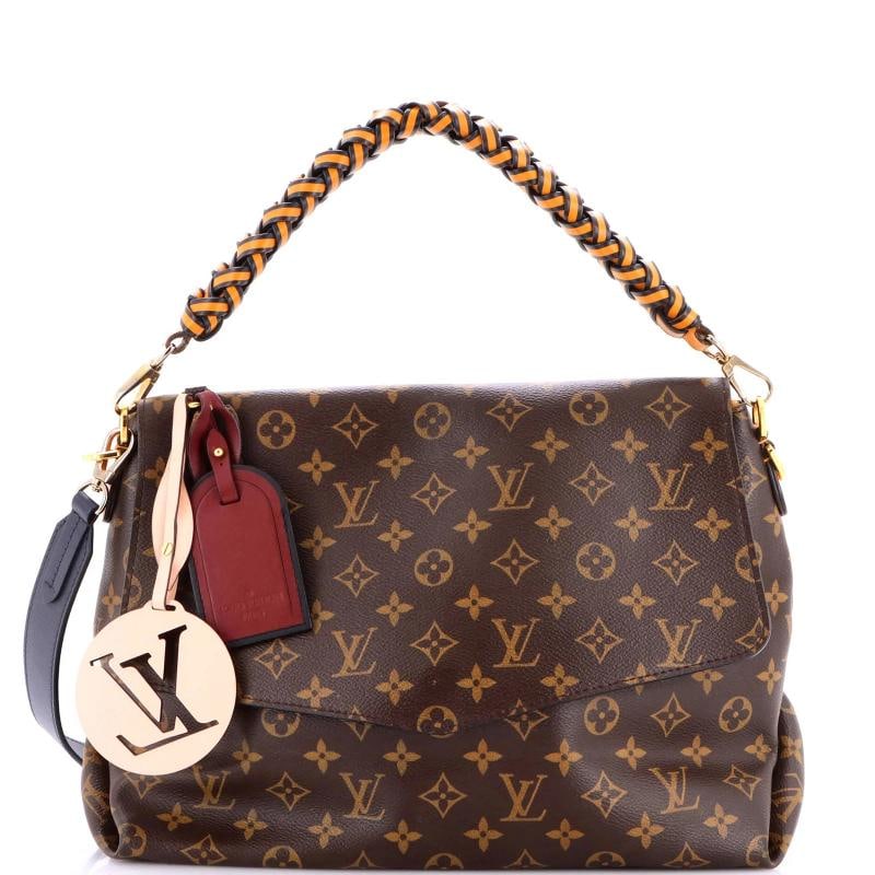 Louis Vuitton Braided Handle Beaubourg Handbag Monogram Canvas MM: Condition: Pre-owned - Good,Brand: Louis Vuitton,Exterior Material: Canvas Coated,Style: Shoulder Bags,Exterior Color: Brown,Department: Women,Size: Medium,Accessories: Luggage Tag