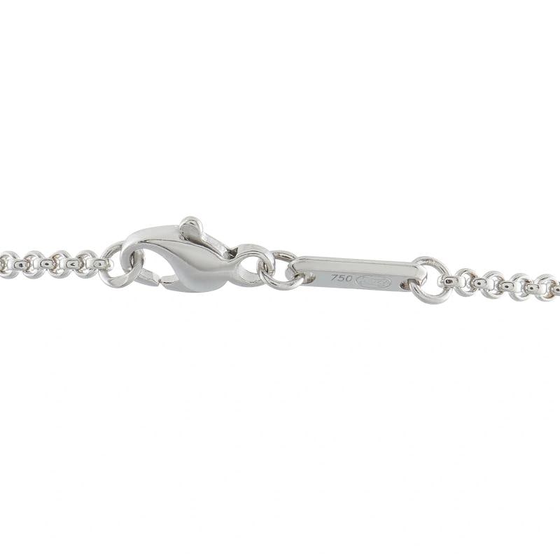 Chopard Happy Diamonds 18K White Gold Diamond I Love You Bracelet CH17- - 3
