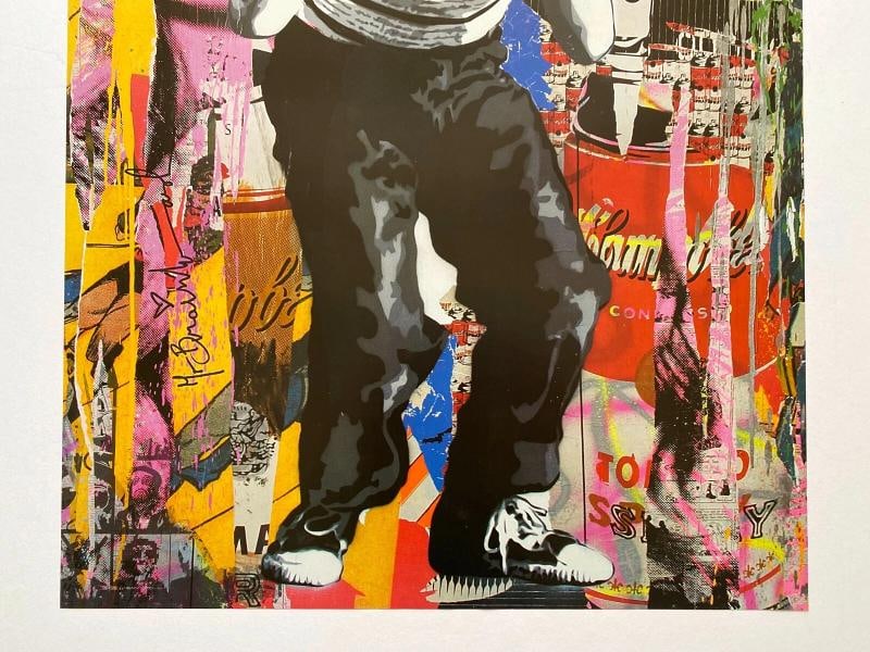 MR. BRAINWASH " SMILE " RARE AUTHENTIC LITHOGRAPH PRINT POP ART POSTER - 4