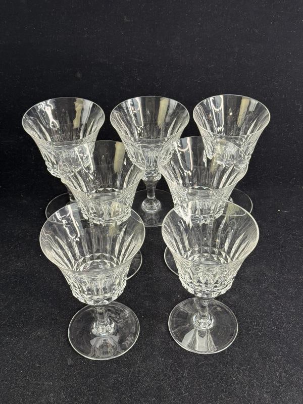 7 Baccarat Crystal Piccadilly Tall Water Goblets, Largest Size: Condition: Used: An item that has been used previously. The item may have some signs of cosmetic wear, but is ... Read moreabout the conditionUsed: An item that has been used previously. The item may