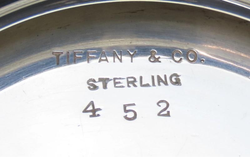 Fabulous Tiffany Co Dublin Sterling Silver Footed Bowl 7 Inches Diameter No Mono - 4
