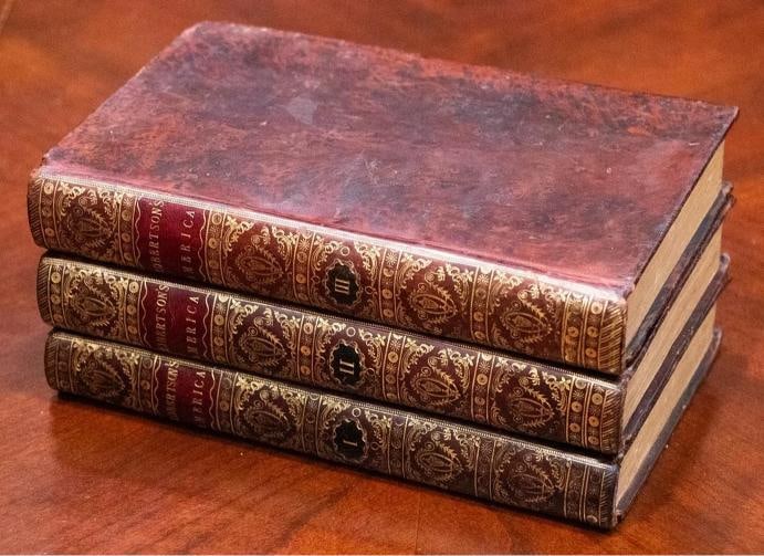 William Robertson / The History of America 1783 - 6