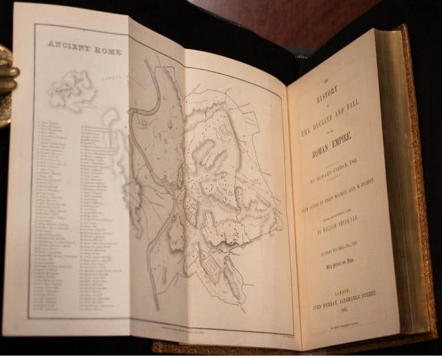 Edward Gibbon / HISTORY OF THE DECLINE AND FALL OF THE ROMAN EMPIRE 1862 - 18