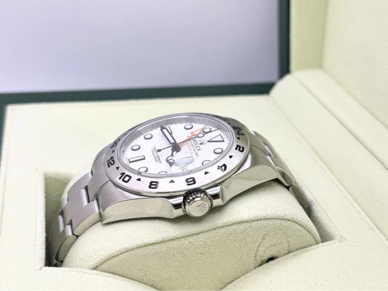 Rolex Explorer II 216570 42mm Polar White Dial Stainless Steel Box Paper - 4