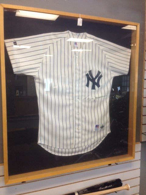 New York Yankee jersey Signed by Reggie Jackson: Up for auction is a signed jersey by Reggie Jackson. We stand behind the autograph and guarantee authenticity even though the COA is not included with this auction. We will provide an in house certifi