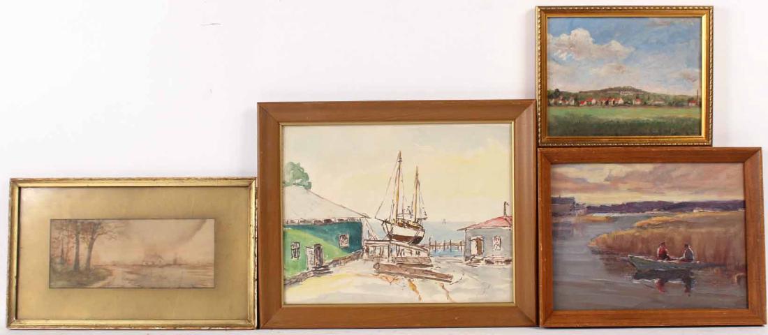 Four Assorted Works of Art (1 of 6)