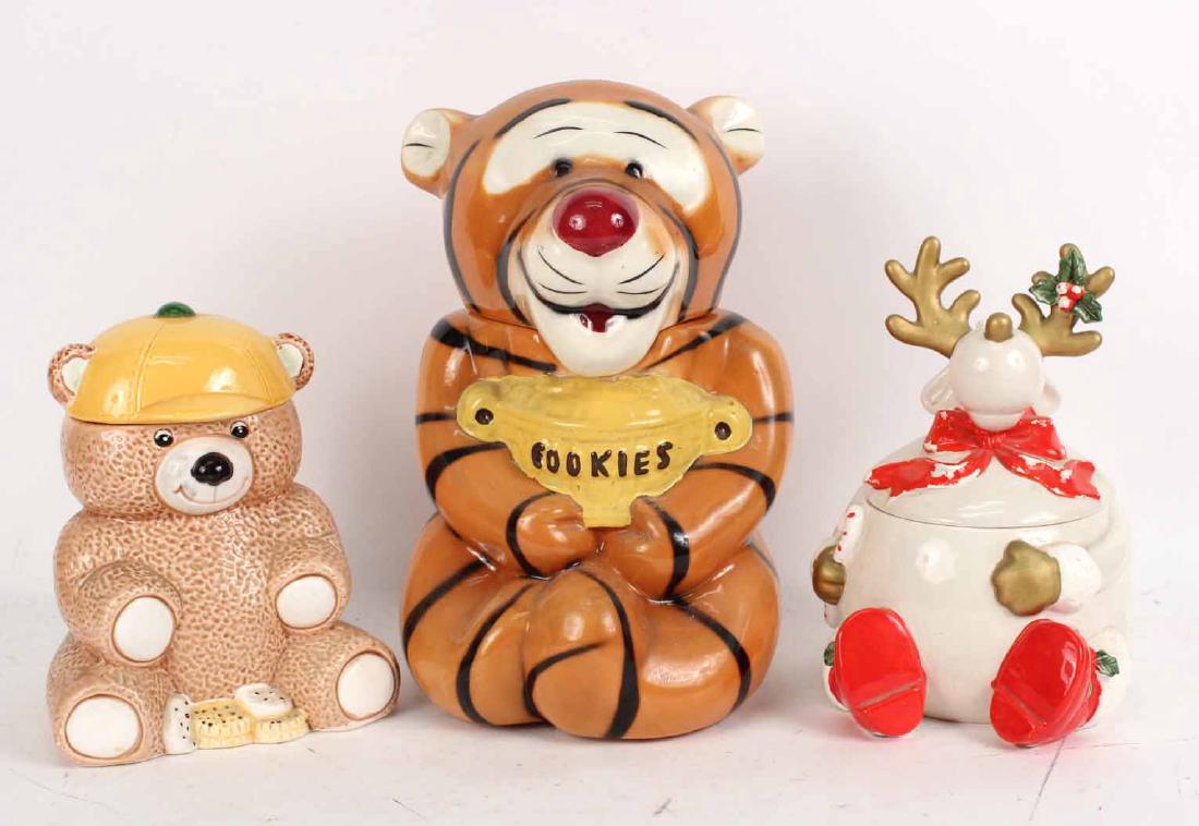 Three Ceramic Cookie Jars (1 of 4)