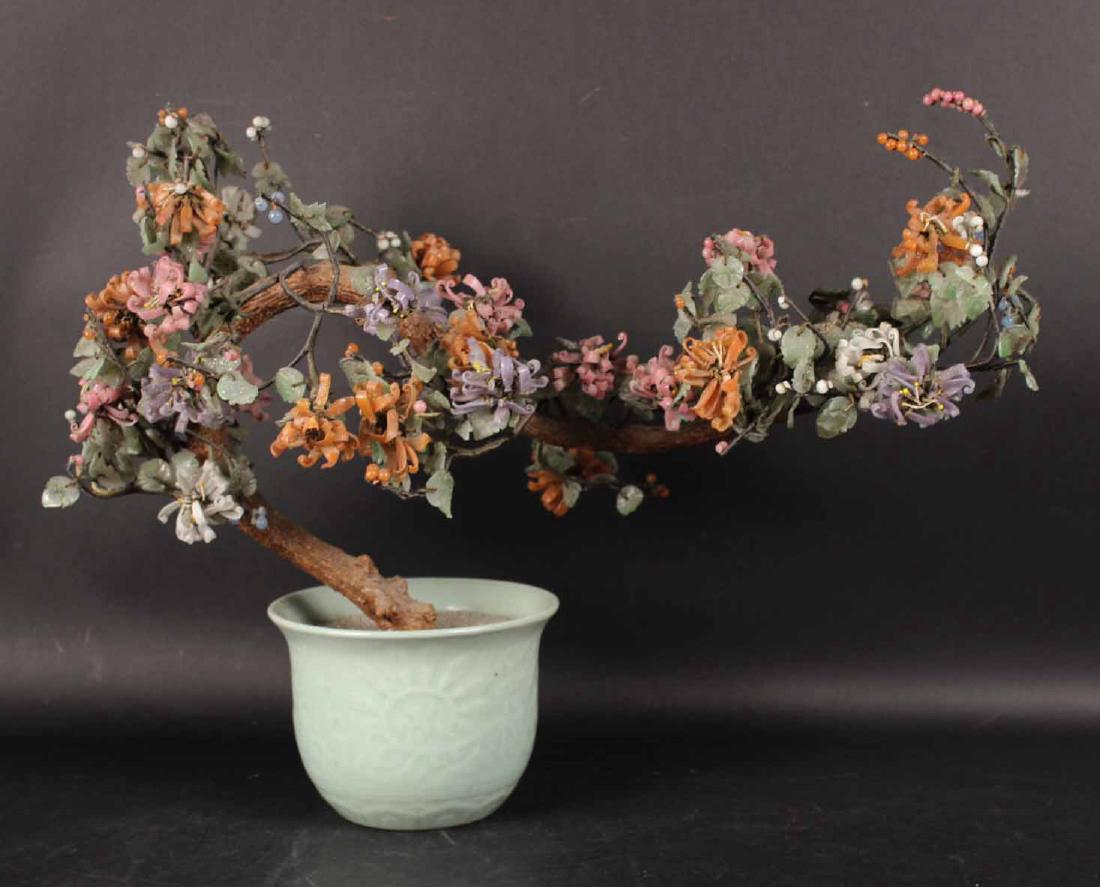 Chinese Hardstone Tree (1 of 6)