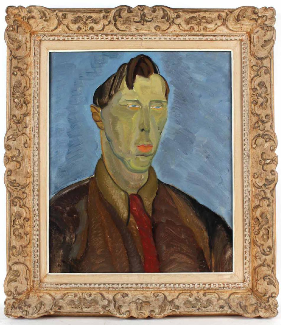 Oil on Canvas, Portrait of a Man (1 of 9)