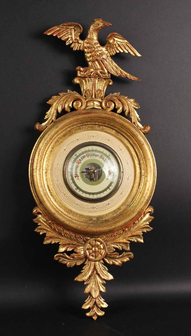 Italian Giltwood Barometer (1 of 9)