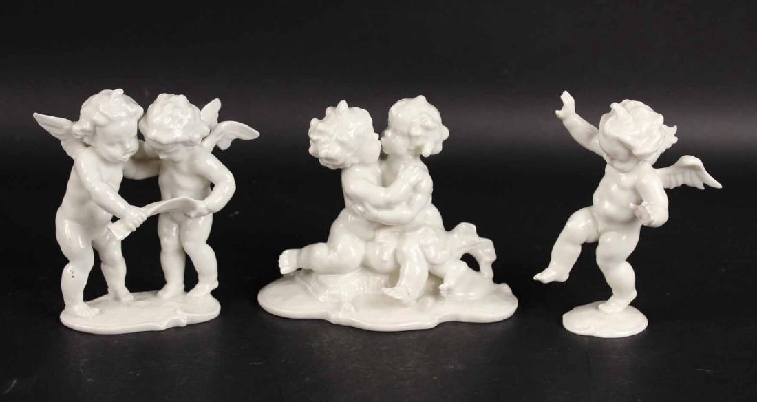 Three Hutschenreuther Blanc de Chine Figures (1 of 6)