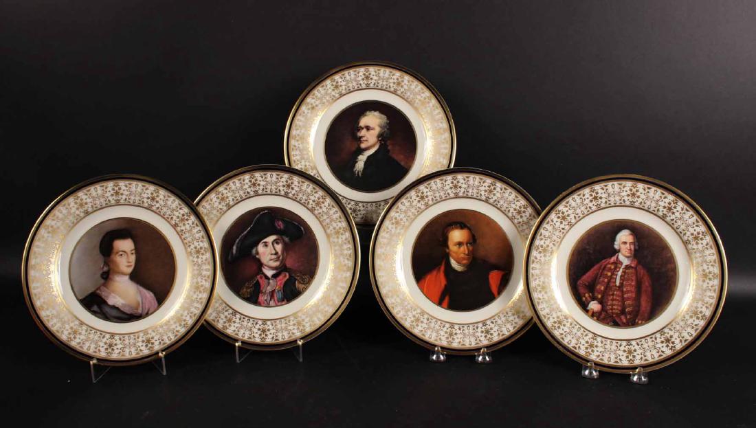 Twelve American Revolutionary Patriots Plates (1 of 10)
