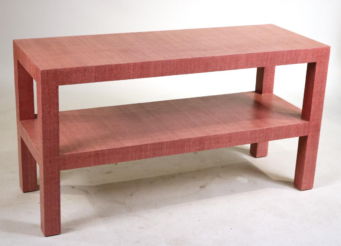 Karl Springer Style Console Table (1 of 4)