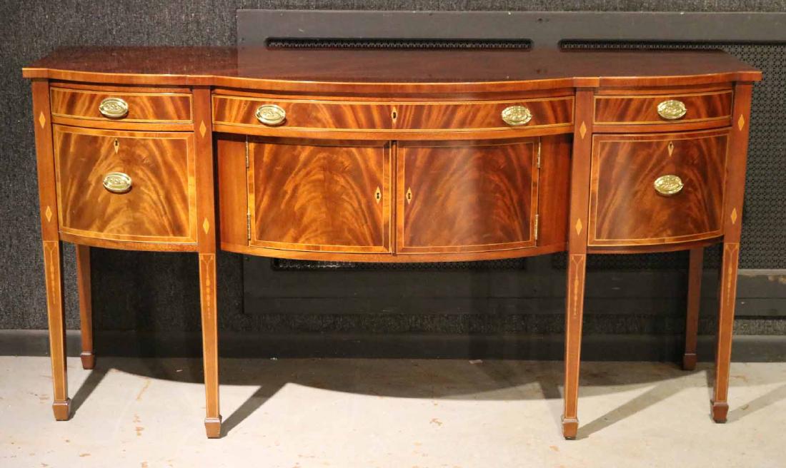 Kindel Federal Style Inlaid Mahogany Sideboard (1 of 8)