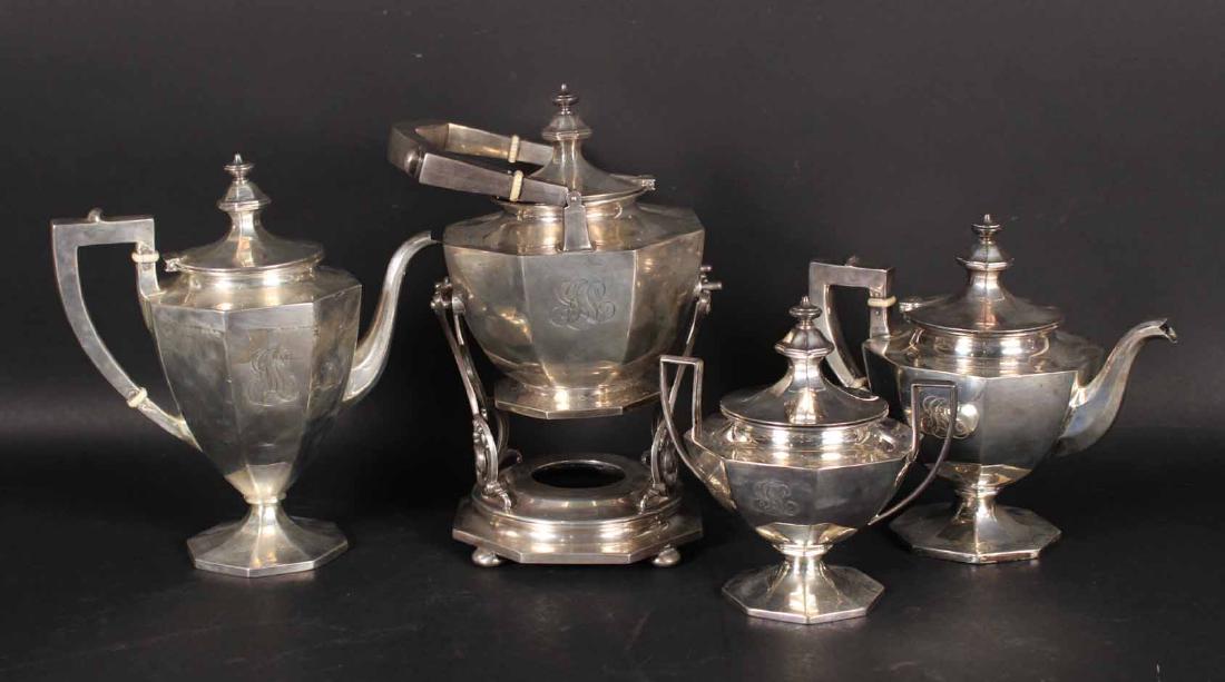 Gorham Sterling Silver Partial Tea Service (1 of 8)