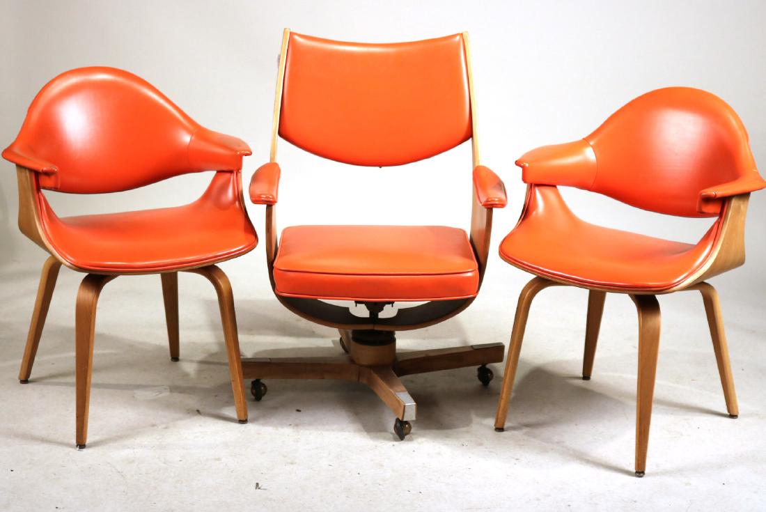Pair of Thonet Mid-Century Modern Armchairs (1 of 9)