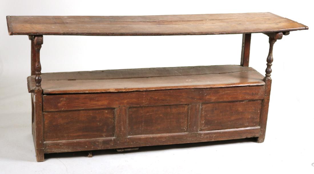 Baroque Pine Settle (1 of 10)