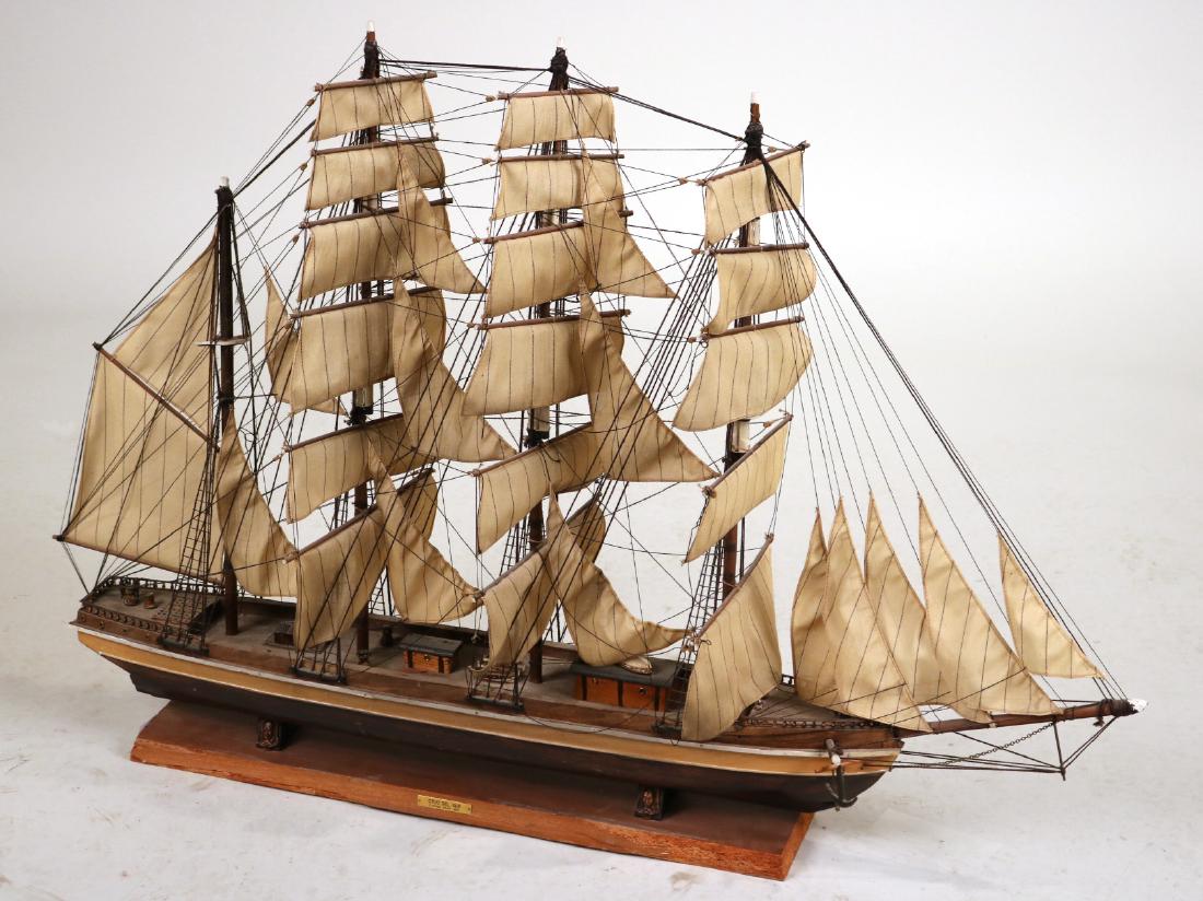 Ship Model, Clipper Ship "Cruz Del Sur" (1 of 10)