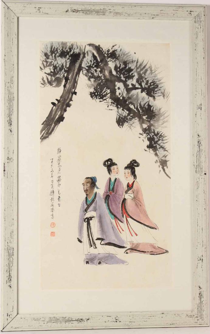 Chinese Watercolor on Paper (1 of 5)