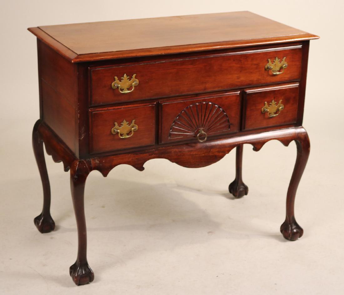 Chippendale Style Mahogany Lowboy (1 of 10)