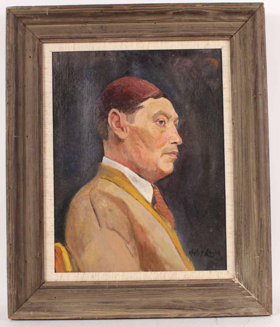 Oil on Canvas, Portrait of a Rabbi, Hayley Lever (1 of 7)