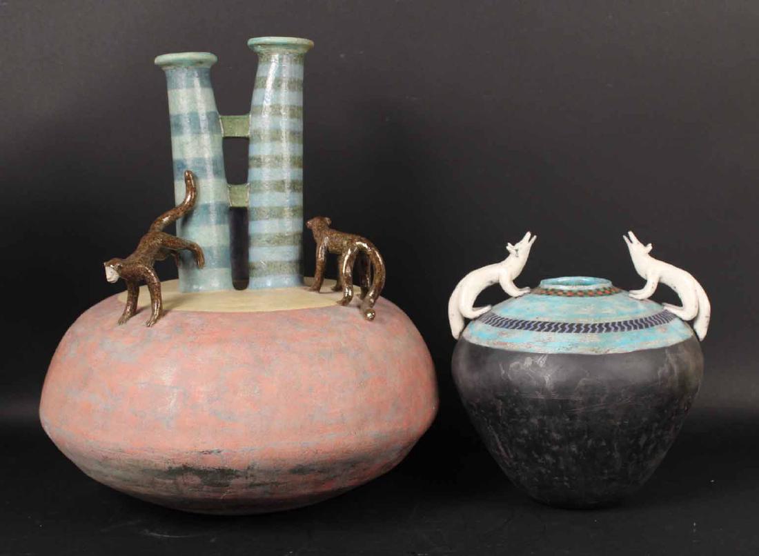 Two Large Diane Mayo Pottery Vessels (1 of 10)
