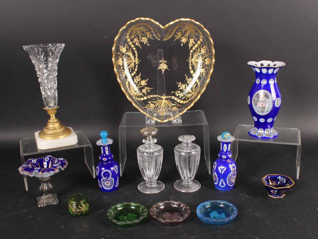 Assorted Group of Glass Table Articles (1 of 6)