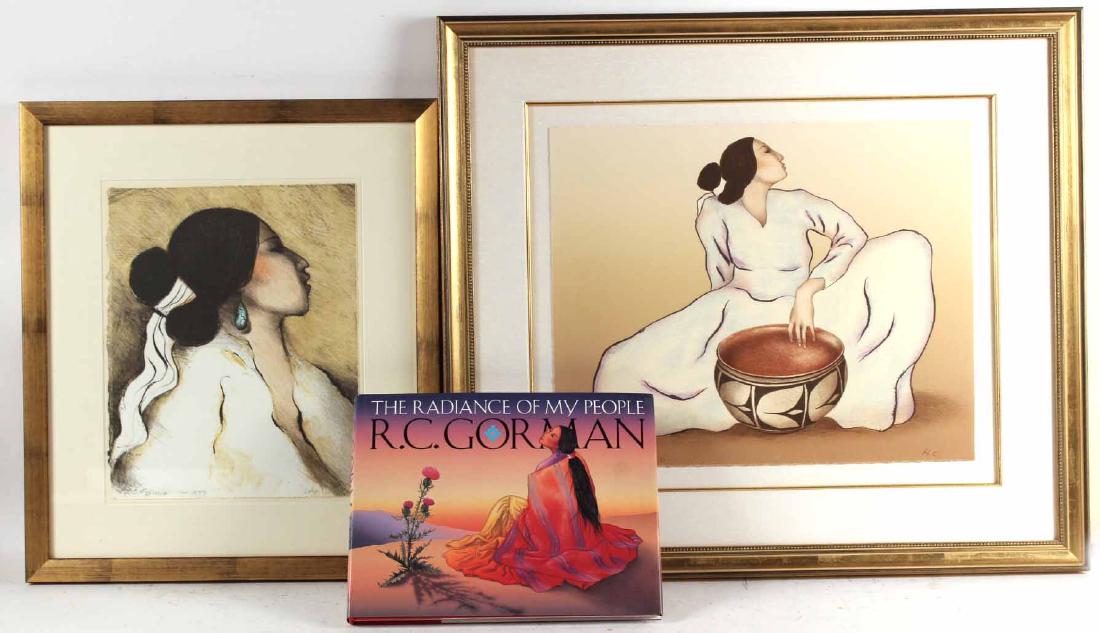 Two R.C. Gorman Prints (1 of 10)