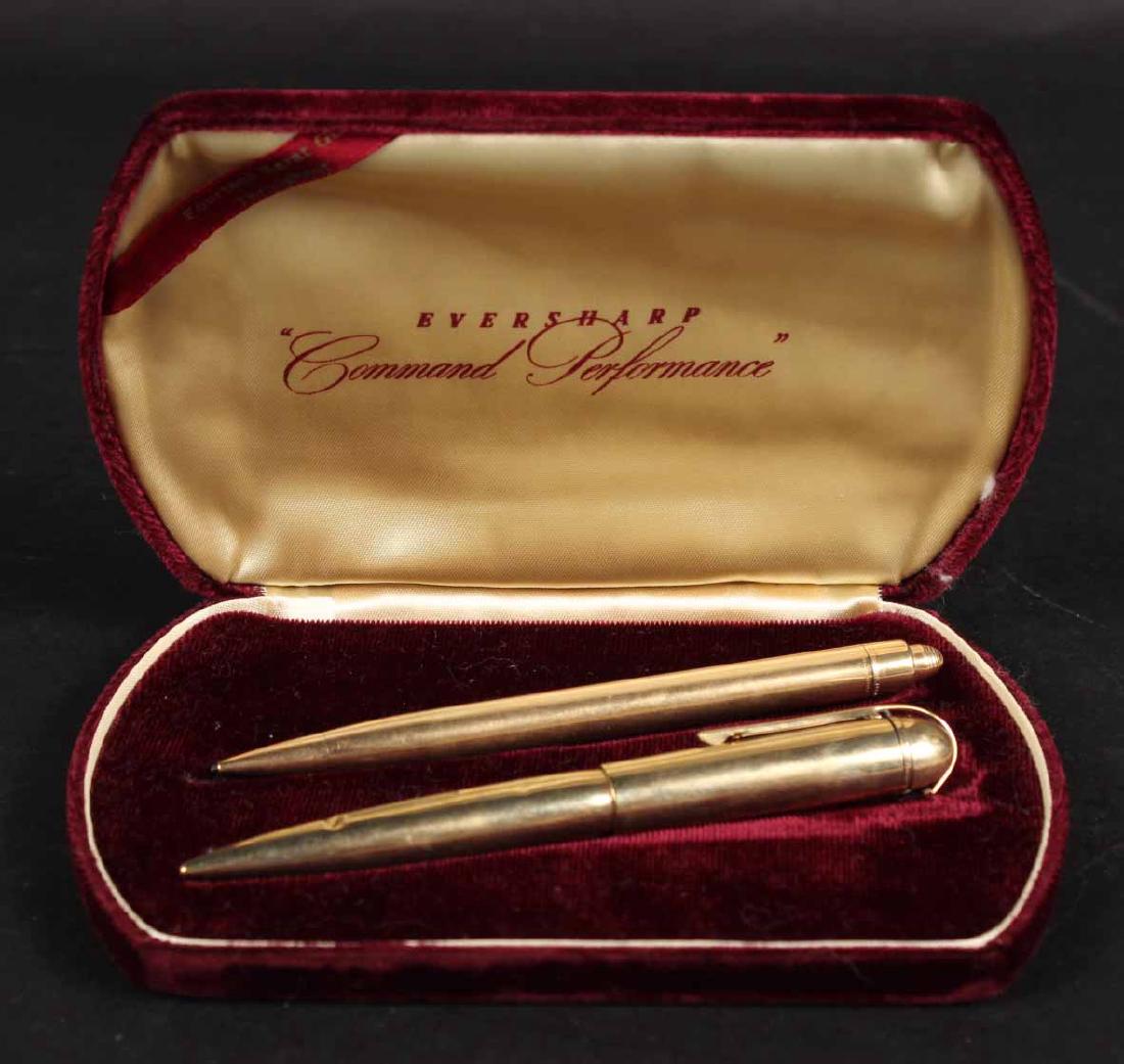 Eversharp "Command Performance" 14K Gold Pen Set (1 of 10)