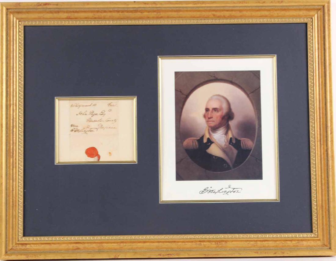 George Washington, Free Frank Address Leaf (1 of 8)