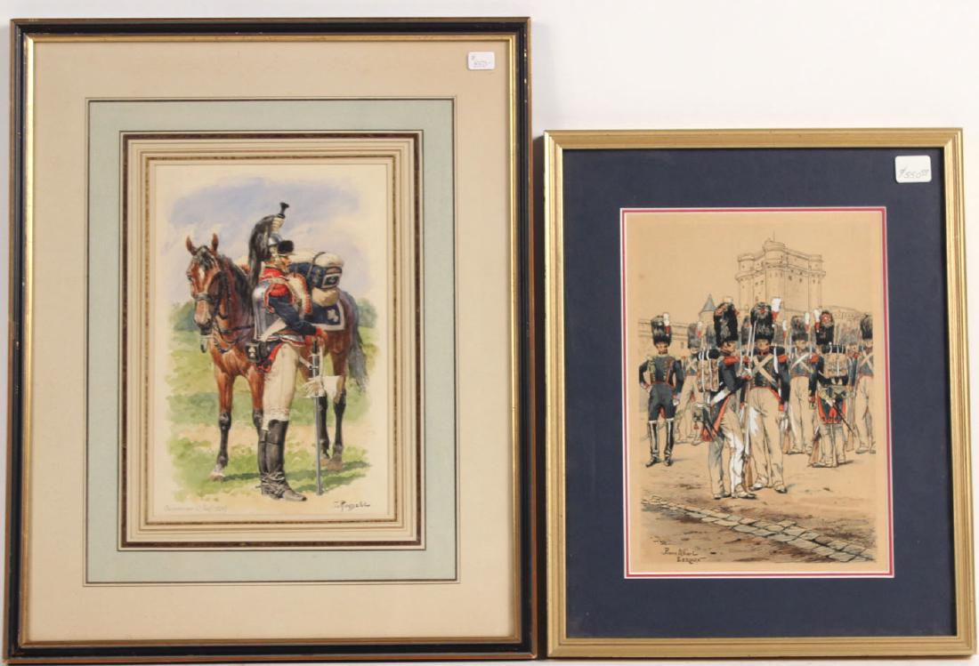 Mixed Media on Paper, Lucien Rousselot (1 of 10)