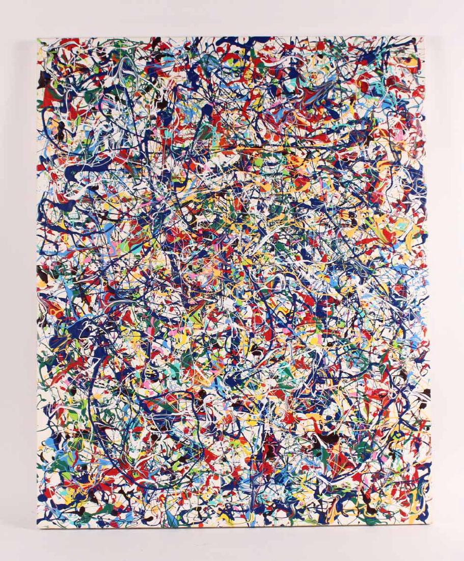 Acrylic on Canvas, Abstract, Michael Karr (1 of 7)