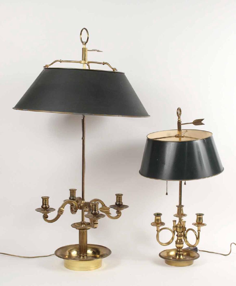 Two Regency Style Bouillotte Table Lamps (1 of 10)