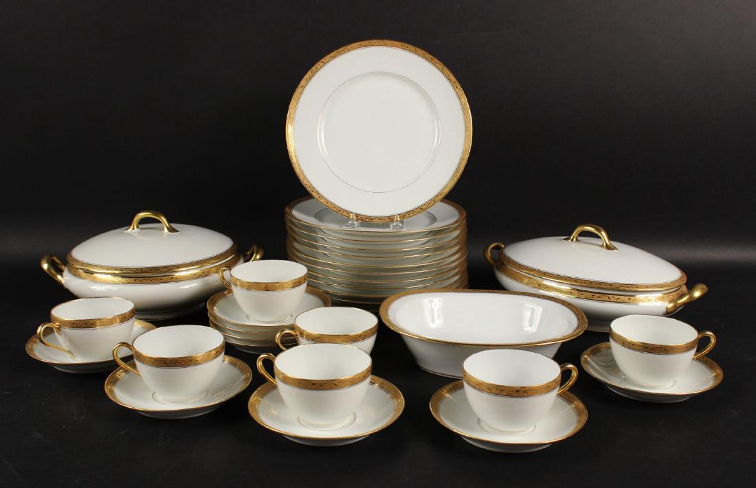 Limoges Porcelain Partial Dinner Service (1 of 10)