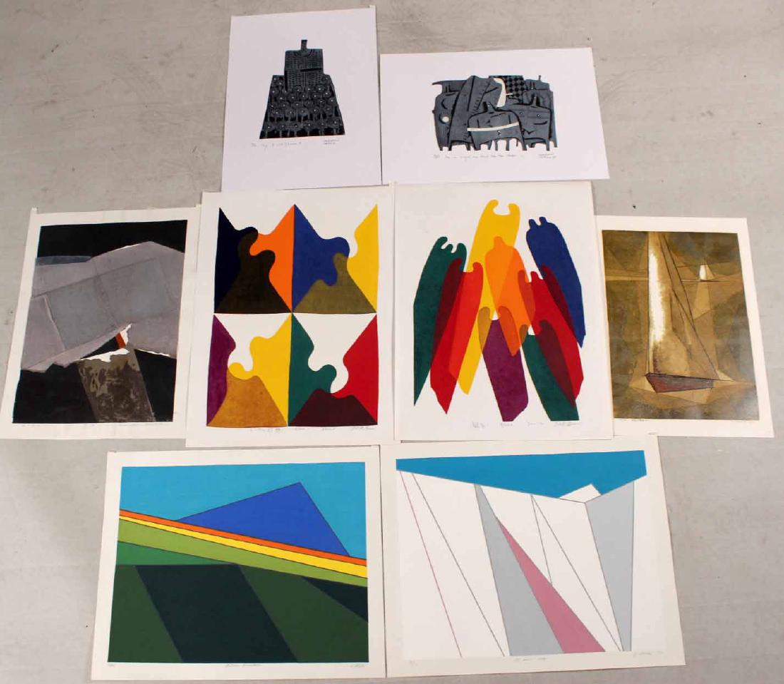 Group of Contemporary Japanese Prints (1 of 10)