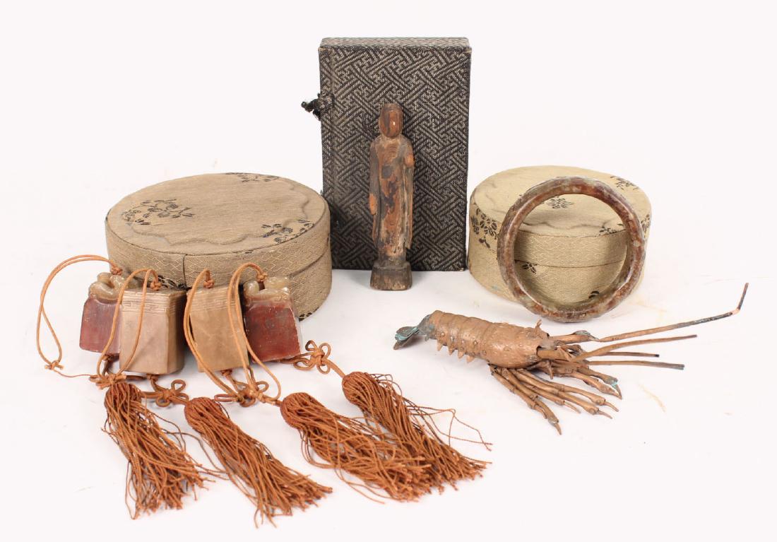 Chinese Soapstone Bracelet (1 of 10)